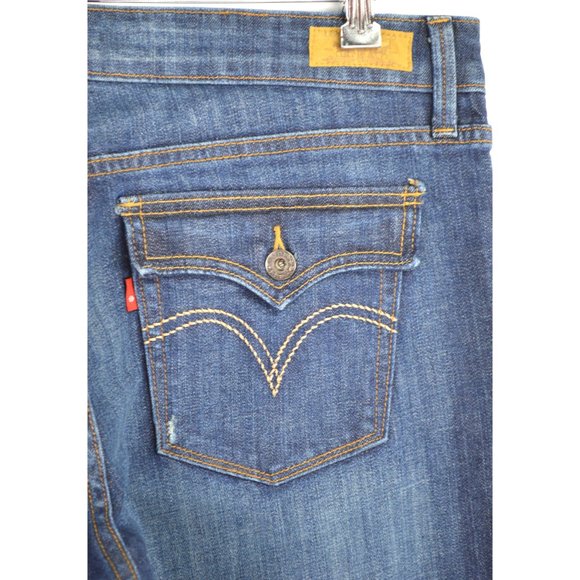 Levi's 545 Jeans 14 Low Boot Dark Denim - Picture 5 of 6